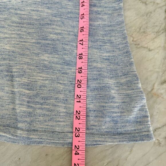 Lilly Pulitzer Lyon Pullover Sunny Shoulder Sweater Lapis Blue Space Dye M - Picture 9 of 9